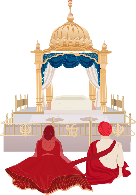 Anand karaj Sikh Wedding Ceremony
